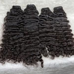 Paquets de cheveux vierges à cuticules alignées de style birman bouclé élégant - Product Image 5