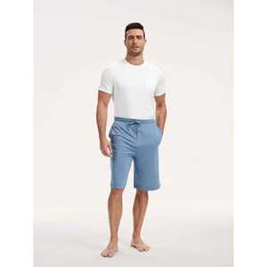 Shorts en coton de bambou tricoté sur mesure pour hommes de qualité supérieure - Product Image 2
