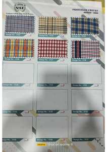 "เส้นด้ายหลากสีย้อมผ้าฝ้ายโพลีผ้าฝ้ายลายชุดนักเรียนวัสดุ | มีสินค้าจำนวนมาก" - Product Image 4