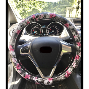 Funda para volante con diseño de flores - Product Image 4