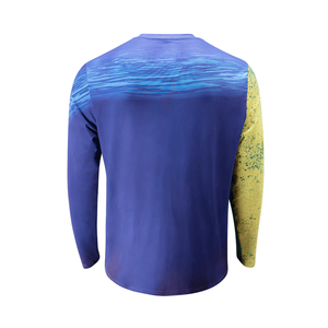 Wholesale Custom Breathable Printed Fishing <b>Shirt</b> 100% Polyester Long Sleeve Digital Print UPF 50 Man Clothing <b>Outdoor</b> Sports - Product Image 4