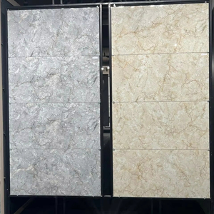 Onxy กระเบื้องเคลือบเงา600x1200มม., กระเบื้องปูพื้นพอร์ซเลนขนาด60x120 gvt 2x4 pgvt หินอ่อนผิวด้านมันวาวดูสำหรับห้องนั่งเล่นใหม่ - Product Image 4