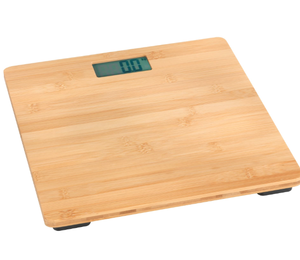 Balance de salle de bain en bambou durable (numérique/naturelle) - Product Image 6