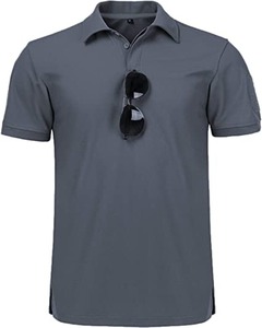 Vente flash : Polo pour homme, logo personnalisé, haute qualité, 100% coton, design uni, prix bas - Product Image 1