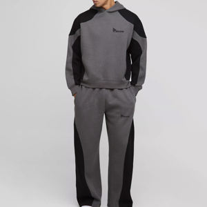 Nouveau survêtement élégant pour hommes, survêtement personnalisé pour hommes, ensemble de survêtement à pattes évasées, 100% coton, survêtement à pattes évasées, ensembles de sweat-shirts à capuche - Product Image 4