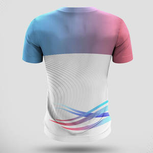 Camiseta Deportiva para Hombre, 100% Poliéster, Ligera, de Secado Rápido, Transpirable, de Malla, Ropa Deportiva Informal, Personalizable, OEM/ODM Disponible - Product Image 2