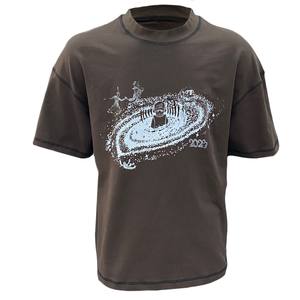 Camiseta de Hombre de Punto con Estampado Digital, Transpirable, Ecológica, Hecha a Medida, de Manga Corta, en Oferta, Cómoda y Moderna - Product Image 1