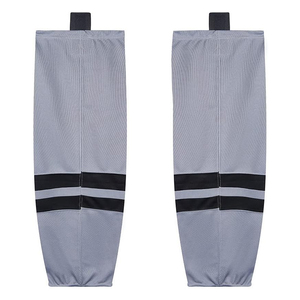 Chaussettes de hockey sur glace professionnelles respirantes, service OEM/ODM d'équipe, couleur personnalisée, chaussettes de hockey sur glace pour jeunes et adultes, vente en gros - Product Image 2
