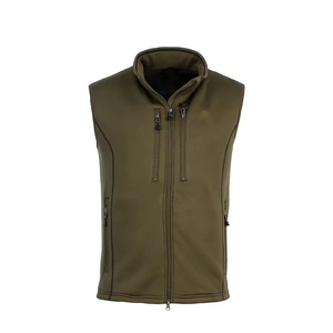 Nouvelle mode automne hiver col montant chaud extérieur laine veste agneau manteau grande taille hommes gilet gilets respirant - Product Image 1