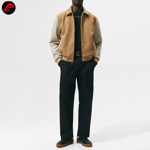 Chaquetas universitarias con estilo para hombre, cuero de alta calidad, Etiqueta Privada, superventas, recubiertas y calentadas personalizadas - Product Image 2