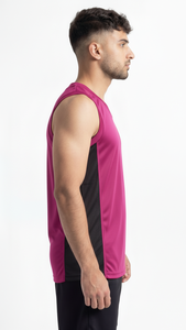 เสื้อบาสเก็ตบอลสีม่วงคอสมิกระดับพรีเมียม สำหรับทีมทันสมัย ฝึกซ้อม คลับ ระบายอากาศได้ดี ผลิตจากผ้าตาข่าย - Product Image 2