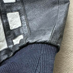 Chaqueta de cuero de Hip Hop de moda para hombres con cremallera frontal estilo bolsillos laterales High Street Good Look chaqueta de cuero para hombres - Product Image 5