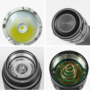 Lampe torche LED ZEROBEAM T20 rechargeable par USB-C, 3100 lumens, IPX8 IK10, corps métallique durable, étanche à 100 m, faisceau de 340 m pour la randonnée - Product Image 6