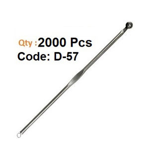 เจลดันเล็บสแตนเลสอุปกรณ์ความงามสำหรับกำจัดยาทาเล็บเครื่องมือดันหนังกำพร้าสองด้าน - Product Image 2