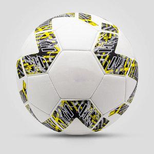 Ballon de football de taille officielle 5 de haute qualité avec une construction durable en PU, PVC et TPU, cousu à la machine pour l'entraînement, logo personnalisé - Product Image 1