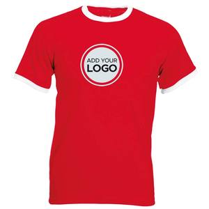 NEXT Level unisex Ringer เสื้อยืดคอกลมสีบล็อกเสื้อยืดฤดูร้อน - Product Image 4