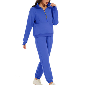 Outdoor Wear <b>Fleece</b> Cotton Sportswear Winter Tracksuits 2025 Customized logo Printing Tracksuit for Men's - Product Image 3