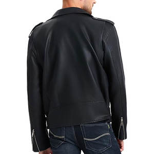 Nouvelle veste en cuir PU unisexe à la mode hiver col montant avant Logo personnalisé multi couleurs prêt marchandises en plein air imperméable respirant - Product Image 6