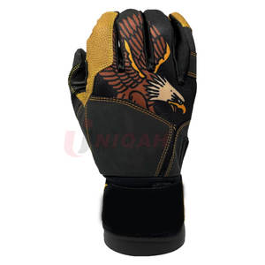 ถุงมือเล่นกีฬาข้อมือยาวระดับมืออาชีพถุงมือตีเบสบอลทำจากหนังแพะหนังดิจิทัลทนทานใช้งานได้อย่างยอดเยี่ยม - Product Image 1