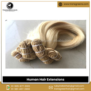 Extensions de faisceaux de cheveux humains droits n ° 100% de couleur indienne vierge non traitée 60/613 à un prix de marché fiable - Product Image 5