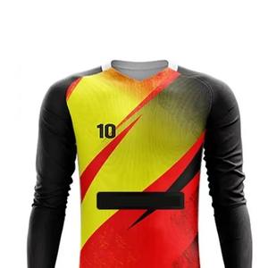 El último uniforme de portero elegante diseñado alto movimiento necesita uniforme de portero atletas uniforme de portero - Product Image 4