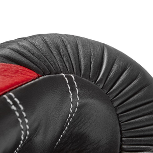 Guantes de entrenamiento de boxeo de cuero, Palma cómoda y transpirable para mayor ventilación, guantes de boxeo de gancho y bucle - Product Image 6