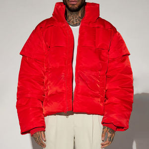 Veste à bulles d'hiver personnalisée de bonne conception Vêtements pour hommes Haute qualité pour hommes Vêtements décontractés Vestes à bulles - Product Image 1