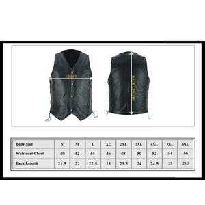 Gilet sans manches en cuir véritable pour homme, léger et tendance, respirant, imperméable, couleur unie, personnalisable, vente en gros - Product Image 6