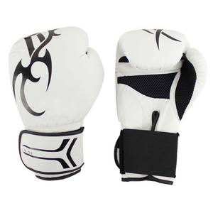 Gants de boxe confortables en cuir synthétique respirant avec logo personnalisé, antidérapants et à sangle de poignet réglable pour unisexe, usage extérieur - Product Image 1