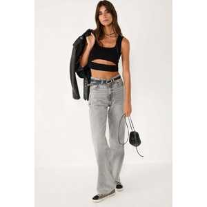 blusa corta con tirantes gruesos - Product Image 2