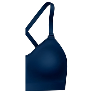 Soutien-gorge de sport pour femme à maintien élevé, écologique, simple, col en U, respirant, séchage rapide, en Spandex/Nylon, bretelles réglables, fermeture frontale amovible - Product Image 3
