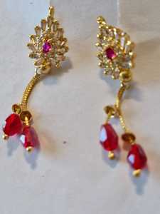 Boucles d'oreilles en diamant pour femmes de style bohème, multi-design, matériau en alliage, pierre principale, diamant. - Product Image 2