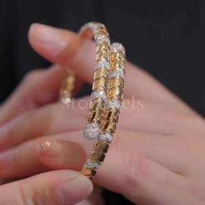 Pulsera de Lujo Italiana con Zirconia, Certificada por IGI, de Plata Esterlina 925, Joyería Moderna para Mujer, Regalo para Fiesta - Product Image 4