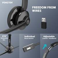 Lancement d'un nouveau produit : Casque antibruit à double connecteur sans fil pour le bureau et l'école