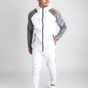Top Quality Nylon Track Suit <b>Men</b> Custom Reflective Track Suit Slim Fit Two Piece <b>Jogger</b> Set Nylon Windbreaker Tracksuit for <b>Men</b> - Product Image 4