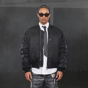 แจ็คเก็ตนักบินชายลายปักกราฟฟิตี MA1 - Product Image 2