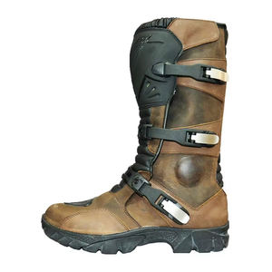 Botas de cuero de moto personalizadas para ciclista profesional, botas de moto de carreras de calidad superior al por mayor - Product Image 4