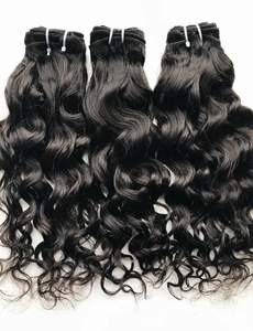 Extensiones de Cabello Humano Virgen Remy Indio al por Mayor, Paquetes de Doble Trama, Extensiones de Cabello a Máquina, Marca VGP, Colección Temple, Exportación de Fábrica - Product Image 2