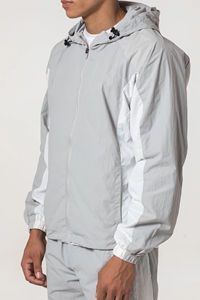 Conjunto Deportivo Cortavientos de Alta Calidad, Muy Popular, Totalmente Elegante, Transpirable, para Hombre y Mujer, Tallas Grandes, Estampado Sólido, en Oferta - Product Image 4