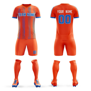 ชุดเสื้อฟุตบอลผู้ชายคุณภาพสูง ปี 2025 และชุดยูนิฟอร์ม ระบายอากาศได้ดี แขนสั้น โพลีเอสเตอร์ 100% แห้งเร็ว รับสกรีนชื่อทีม - Product Image 3