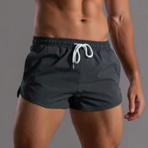 Pantalones Cortos Deportivos para Hombre de Alta Calidad, Sólidos, No Tejidos, Transpirables, de Secado Rápido, con Bolsillos, Servicio OEM - Product Image 1