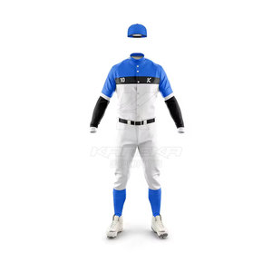 Ropa Deportiva, Uniforme de Béisbol 100% Poliéster Transpirable de Alta Calidad, Color/Talla Personalizados para Hombres Adultos - Product Image 3