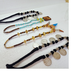 สร้อยคอลูกปัดจี้ทำเองที่มีสไตล์ต่างๆสำหรับร้านขายเครื่องประดับสไตล์ฮิปปี้ - Product Image 1