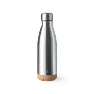 Borraccia Termica Sostenibile in Acciaio Inossidabile Lilla - Gadget Ecologico - Product Image 2