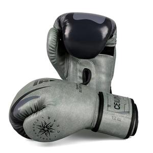 Vente en gros de gants de boxe de haute qualité 12oz 14oz 16oz gants de boxe en cuir gagnants à lacets pour adultes professionnels Ceilimg logo personnalisé - Product Image 2