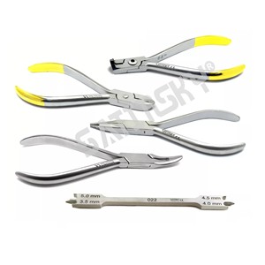 Alicates para instrumentos de ortodoncia dental, tubo bucal convertible, alicates para quitar tapas, instrumentos quirúrgicos alemanes fabricados - Product Image 4