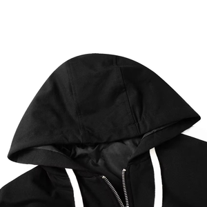 ชุดวอร์มพรีเมียมแบบซิปเต็มตัว ผ้าหนา ฮู้ดดี้และกางเกงจ็อกเกอร์ สำหรับฤดูหนาว เหมาะสำหรับทั้งผู้ชายและผู้หญิง - Product Image 6