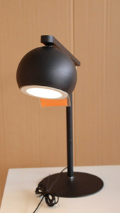 Lumetal Modern Touch Control <b>LED</b> Desk Lamp with Adjustable Arm DC Powered Bedroom <b>Table</b> <b>Light</b> Black USB - Product Image 4