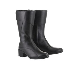 Équitation-Microfibre Femmes Respirant En Cuir Moto Biker Imperméable Moto Racing Chaussures Motocross Moto Toured Bottes - Product Image 3