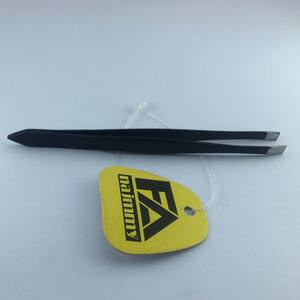 Pince à épiler à sourcils en acier inoxydable de couleur personnalisée de haute qualité Extension de cils pointe pointue outil de soin de beauté produit le plus vendu - Product Image 5